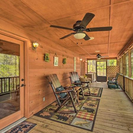 Cozy Hiawassee Cabin With Fire Pit And Mtn Views! Buitenkant foto
